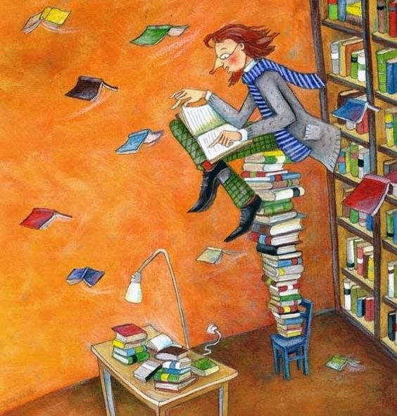 Картина библиотека