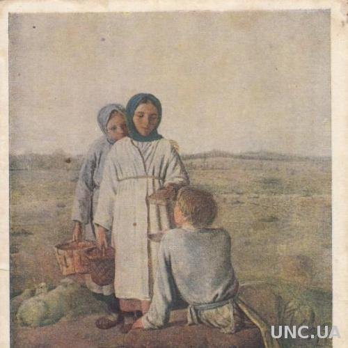 Венецианов крестьянские дети в поле картина (49 фото)