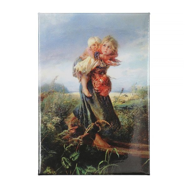 Маковский «дети, бегущие от дождя»