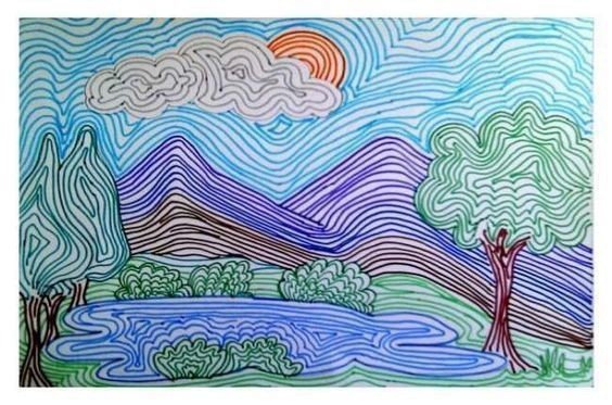 Уроки рисования фломастерами