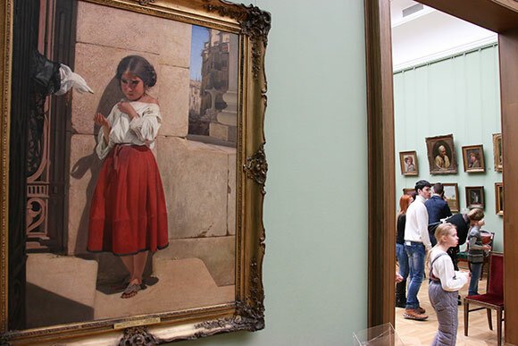 Сорокин Евграф Семенович нищая девочка-испанка