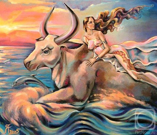 Феликс Валлоттон похищение Европы