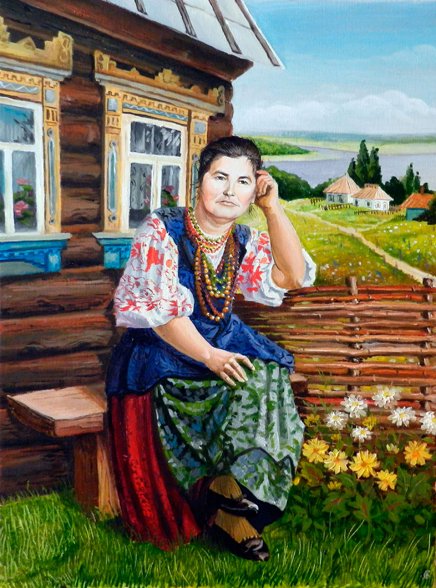 Деревенский портрет