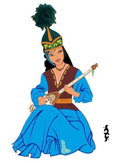 Домбра девочка