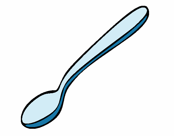 Нарисовать ложку