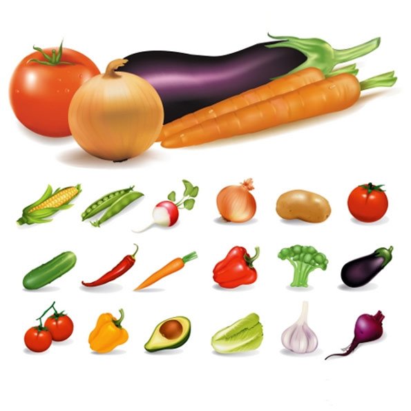 Полезные овощи для детей