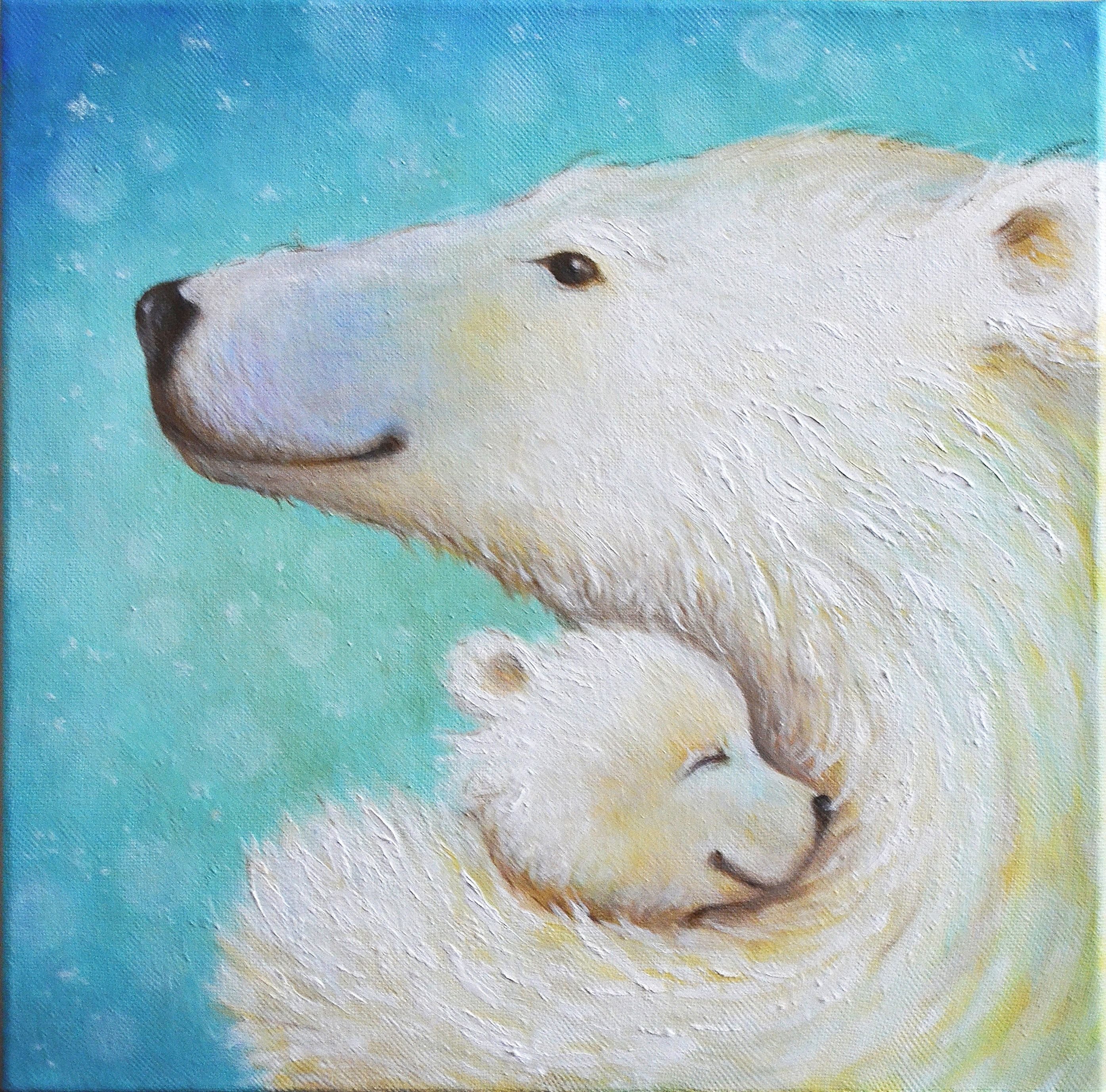 Картина белая Медведица