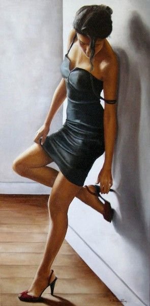 Фабиан Перез (Fabian Perez) Роковая женщина