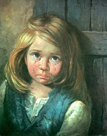 Джованни Браголин Плачущий мальчик