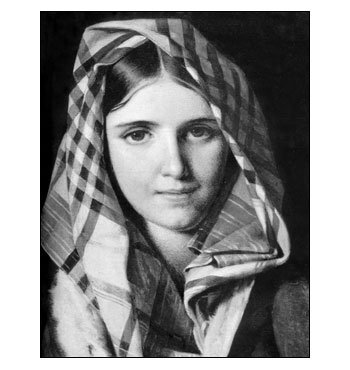 Портрет дочери художника Венецианова