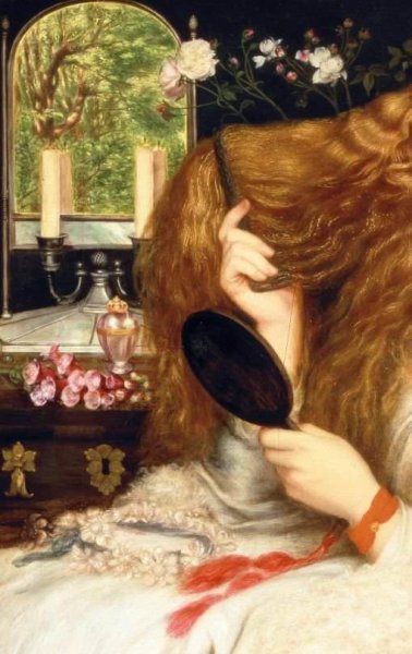 Пьер-Огюст Ренуар, “Причесывающаяся”, 1894