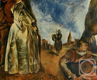 А. Ватто. Савояр с сурком». Ок. 1709