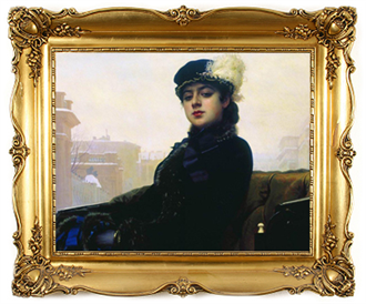Женщина в карете