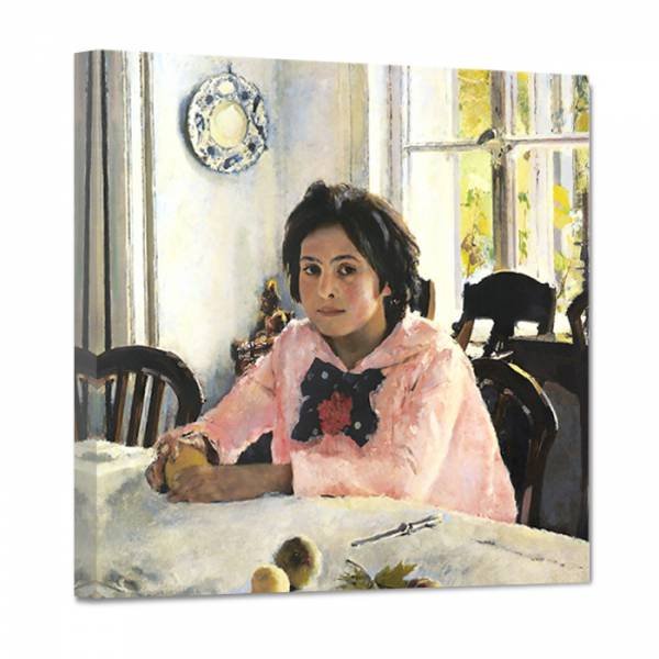 Валентин Серов девочка с персиками