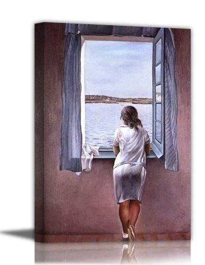 Сальвадор дали женщина у окна в Фигерасе 1926