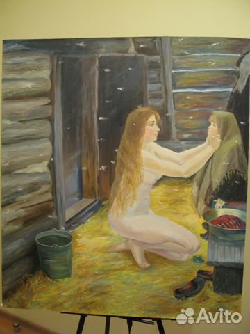 Аркадий пластов Весна в бане 1954