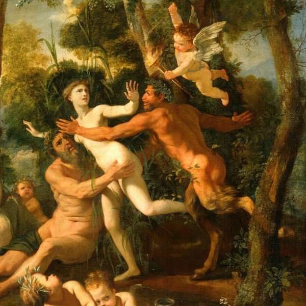 Артур Фишер сатир и нимфа