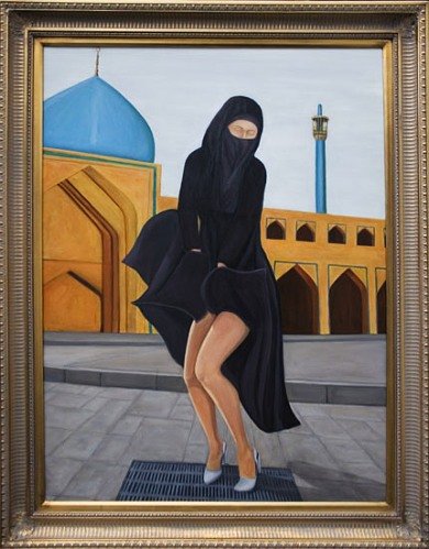 Картины женщины в парандже