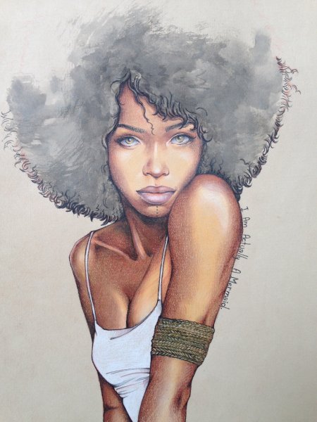 Портрет африканской женщины