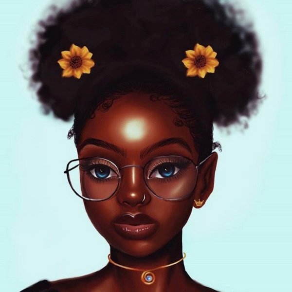 Портреты афроамериканок