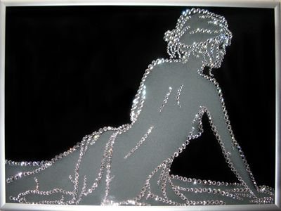 Картина Сваровски девушка