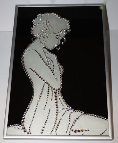 Панно из страз