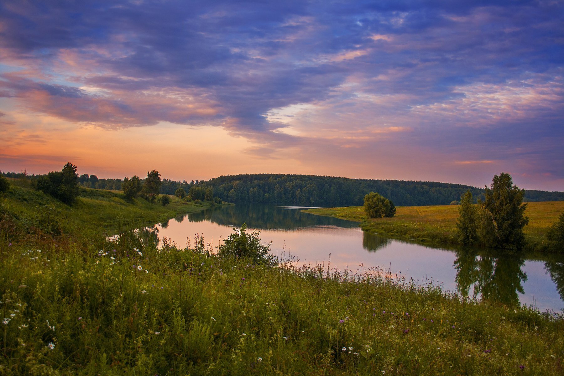 Пейзаж Кировской области Немда
