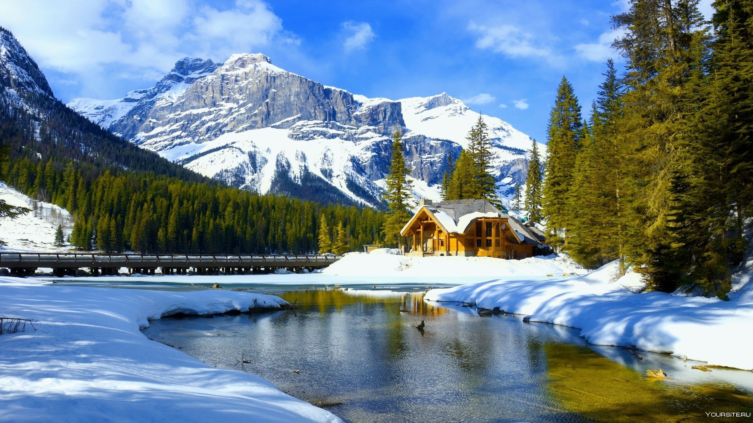 Canadian Rockies зима