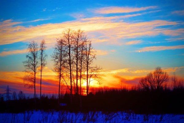 Рассвет летом