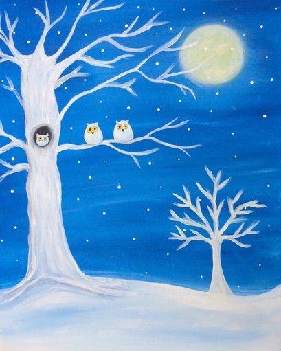 Зимние рисунки