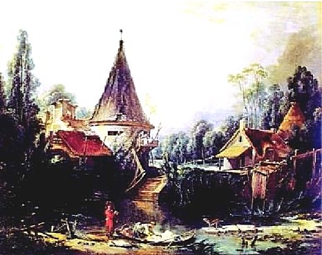 Буше Франсуа. Мельница. 1751. Лувр, Париж.