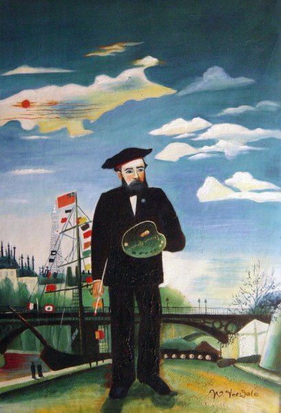 Аполлинер Гийом портрет Анри Руссо