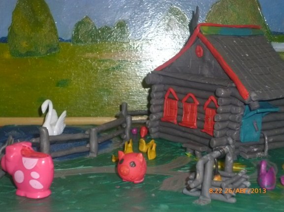 Проект деревенский двор