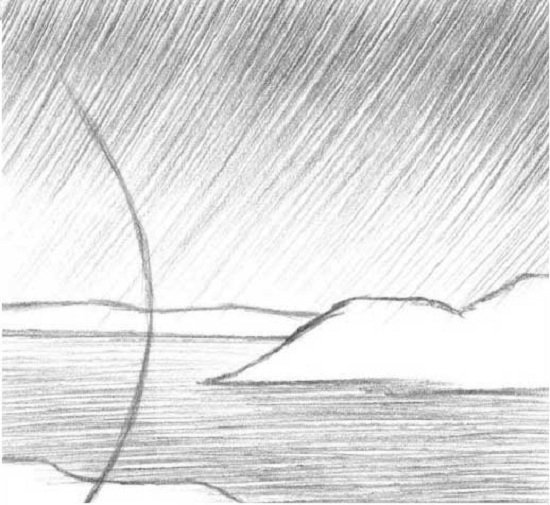 Пейзаж в графике