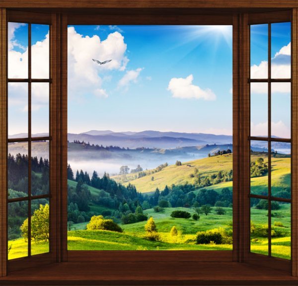 Вид за окном