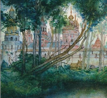 Московский Симонов монастырь 17 век