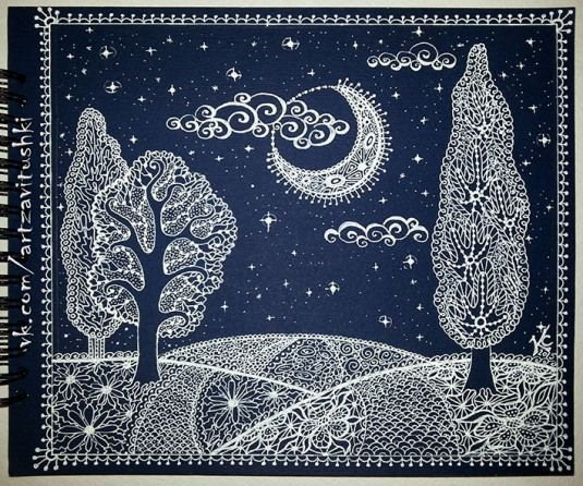 Зима гелиевой белой руской