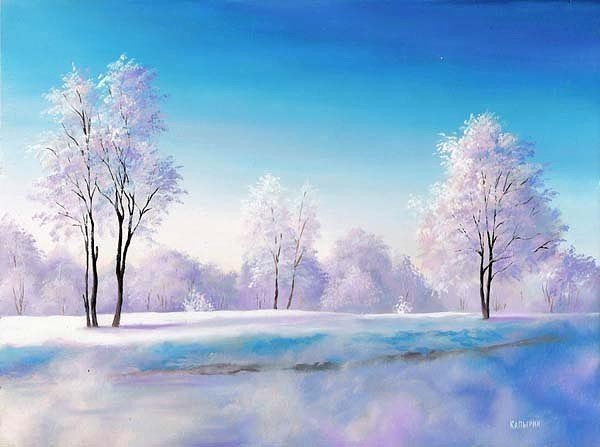 Боб Росс зима