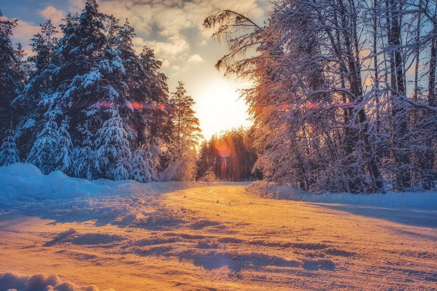 фото утра зимы