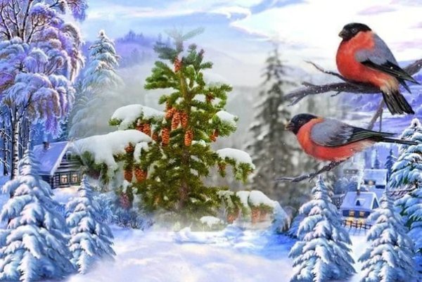 Морозное утро