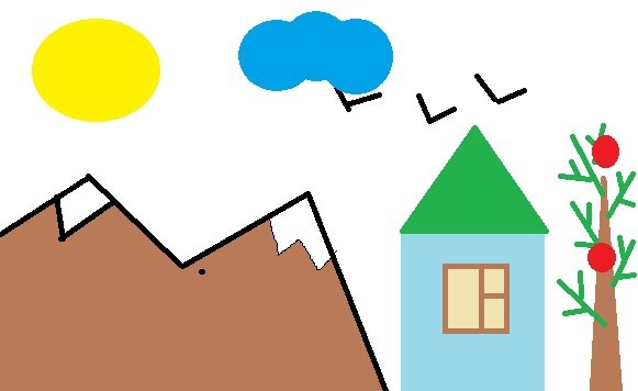 Пейзаж в Паскале