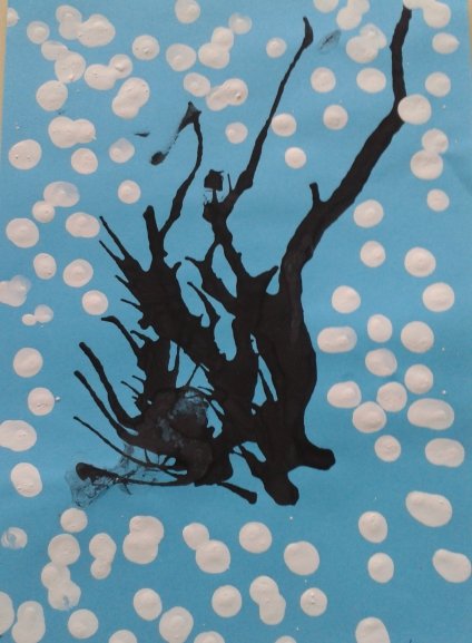 Нетрадиционная техника кляксография