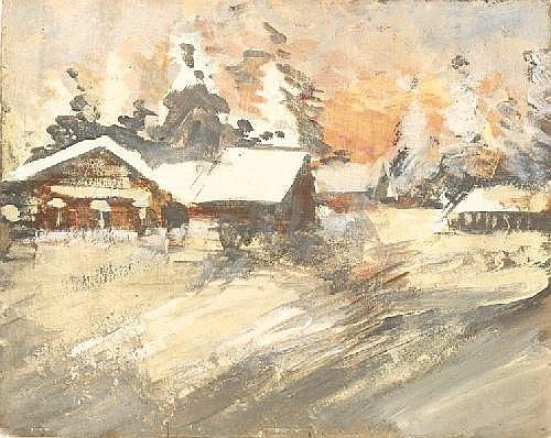 Константин Коровин пейзажи Париж