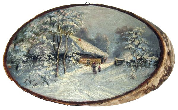 Пейзаж на спиле