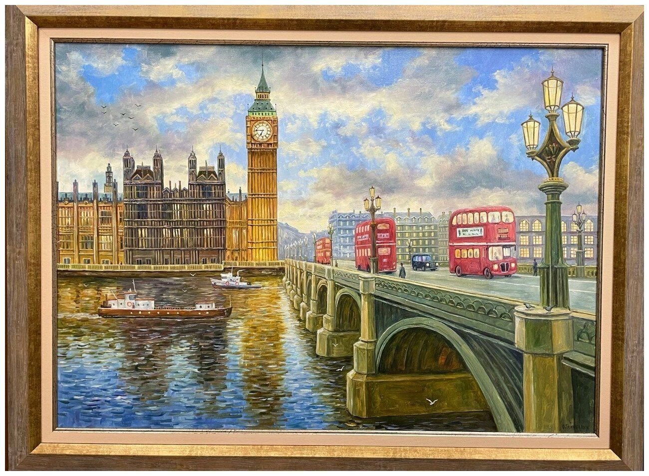 Картина Лондон в раме
