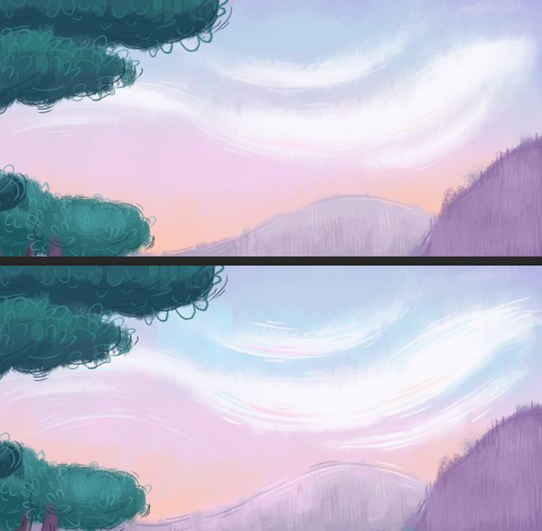 Туториал пейзаж САИ