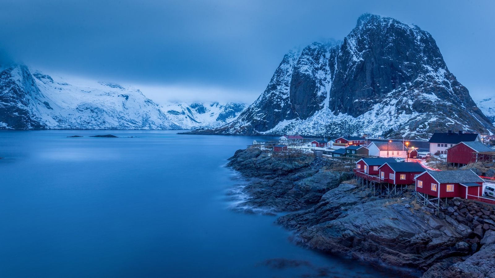 Туманные фьорды Норвегия