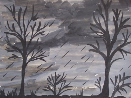 Гризайль техника рисования для детей