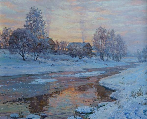 Художник Станислав Александрович Брусилов Весна