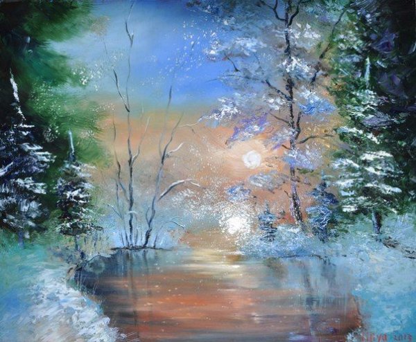 Живопись Зимка Игорь Медведев картины